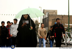 پیاده روی اربعین حسینی در تهران