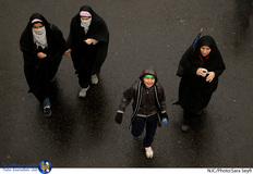 پیاده روی اربعین حسینی در تهران