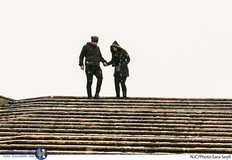 بارش برف پاییزی در تهران