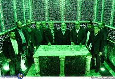 مراسم رونمایی از خطبه شریفه فدکیه