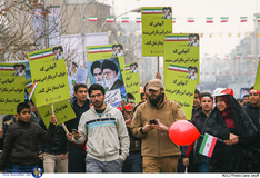 راهپیمایی یوم الله ۲۲ بهمن در تهران 
