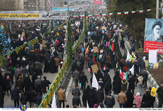 راهپیمایی یوم الله ۲۲ بهمن در تهران 
