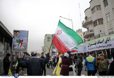 راهپیمایی یوم الله ۲۲ بهمن در تهران 

