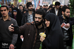 راهپیمایی یوم الله ۲۲ بهمن در تهران -3