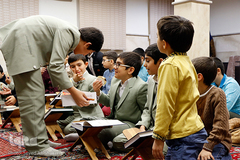 جلسه قران حسن ابراهیم آبادی