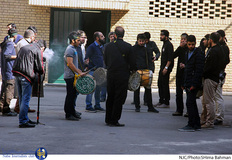 مراسم فاطمیه در دانشکده کاربردی دانشگاه هنر