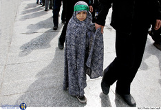 تجمع عزاداران فاطمی در میدان امام حسین (ع)