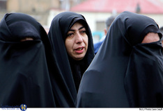 تجمع عزاداران فاطمی در میدان امام حسین (ع)