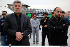 تجمع عزاداران فاطمی در میدان امام حسین (ع)