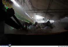 تجمع عزاداران فاطمی در میدان امام حسین (ع)