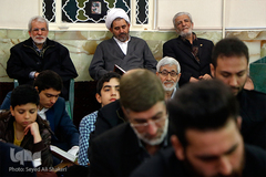 جلسه قرآن مسجد حجت ابن الحسن سهروردی