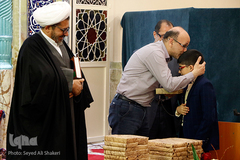 جلسه قرآن مسجد حجت ابن الحسن سهروردی