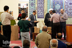 جلسه قرآن مسجد حجت ابن الحسن سهروردی