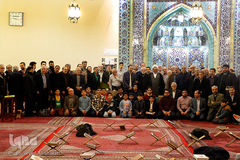 جلسه قرآن مسجد حجت ابن الحسن سهروردی