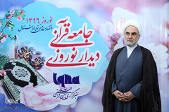 حجت‌الاسلام والمسلمین علی غضنفری، رئیس دانشکده علوم و فنون قرآن 