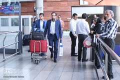 بازگشت نمایندگان ایران از مسابقات کویت
