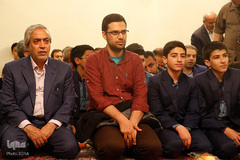 جمع پرشور قاریان قرآن در میلاد قمر بنی‌هاشم(ع)