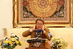 جمع پرشور قاریان قرآن در میلاد قمر بنی‌هاشم(ع)