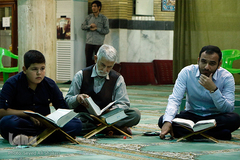 جلسه قرآن حبیب صداقت