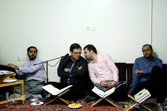 جلسه قران مسعود نوری