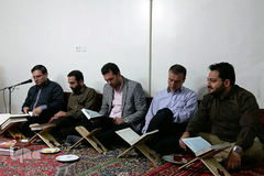 جلسه قران مسعود نوری