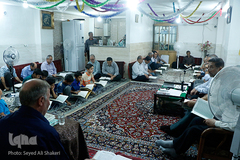 جلسه قران نصرالله قاسمی