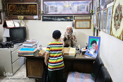 ارتباط صمیمی حاج آقا با همه ی اعضای باشگاه 