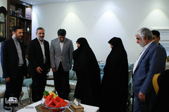 دیدار نمایندگان جامعه قرآنی با خانواده شهید «شهید احمد انصاری»
