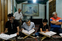 جلسه قران عباس حسینی