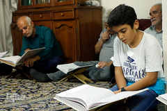 جلسه قران عباس حسینی