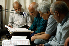 جلسه قران عباس حسینی