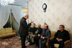 سوگ‌نشینی قاریان قرآن در سومین شب شهادت امام حسین(ع)