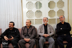 سوگ‌نشینی قاریان قرآن در سومین شب شهادت امام حسین(ع)