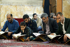 جلسه قران سیدمحسن خدام حسینی