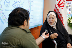 غرفه ایکنا در سومین روز نمایشگاه مطبوعات