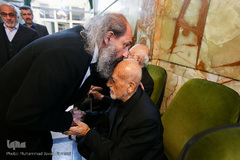 مراسم ترحیم همسر مرحومه استاد مظاهری