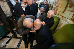 مراسم ترحیم همسر مرحومه استاد مظاهری