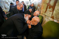 مراسم ترحیم همسر مرحومه استاد مظاهری