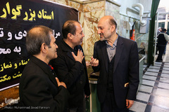 مراسم ترحیم همسر مرحومه استاد مظاهری