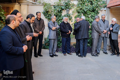 مراسم تشییع پیکر خادم القرآن سیدمهدی فاطمیان