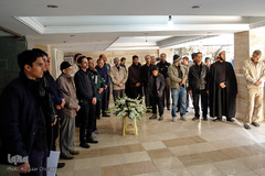 مراسم تشییع پیکر خادم القرآن سیدمهدی فاطمیان