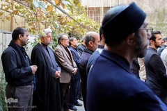 مراسم تشییع پیکر خادم القرآن سیدمهدی فاطمیان