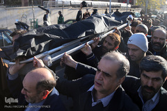 مراسم تشییع پیکر مرحوم استاد حبیب الله چایچیان(حسان)