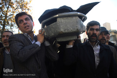 مراسم تشییع پیکر مرحوم استاد حبیب الله چایچیان(حسان)