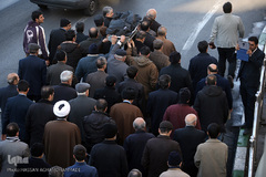 مراسم تشییع پیکر مرحوم استاد حبیب الله چایچیان(حسان)