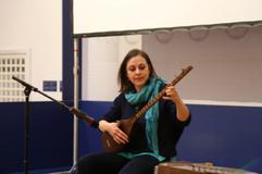 اجرای قطعات موسیقی توسط نوازنده آلمانی  خانم کاترینا بوار 