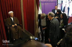 رونمایی از تندیس آیت‌الله هاشمی رفسنجانی در تالار مشاهیر برج میلاد