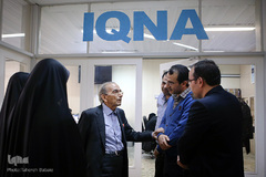 بازدید پرفسور کردوانی از خبرگزاری ایکنا