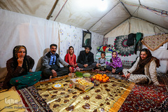 آغاز سال نو در مناطق زلزله زده کرمانشاه
