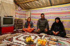 آغاز سال نو در مناطق زلزله زده کرمانشاه
